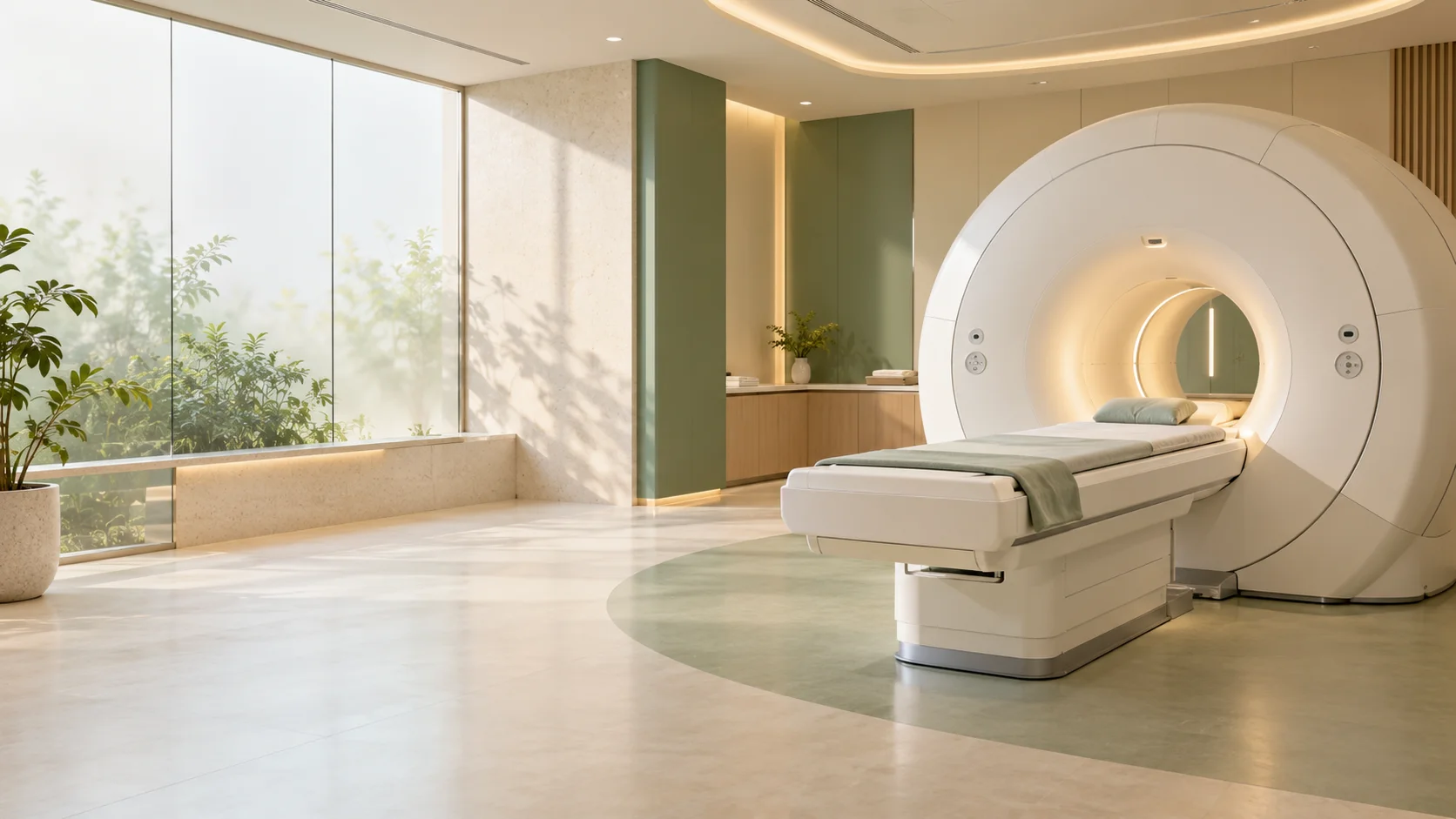 Illustrative modern medical imaging suite